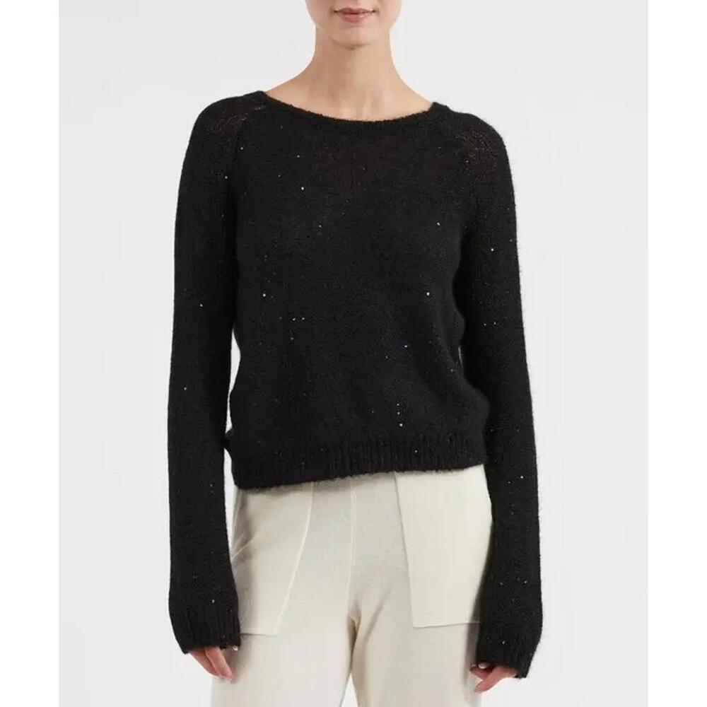 ATM Sequin Sweater Alpaca/Wool Blend‎ - Medium